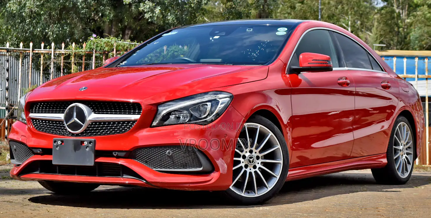 Mercedes-Benz C-Class 2018 Red