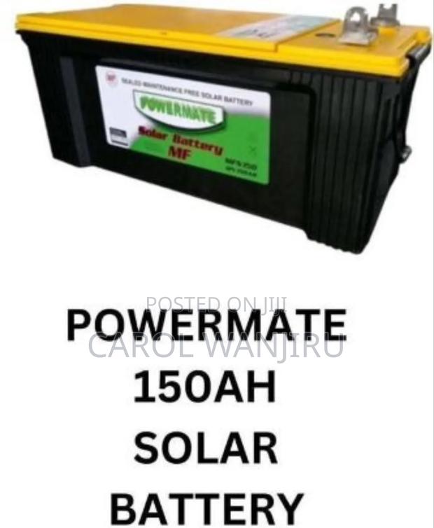 Powermate 150ah Solar Battery/150ah Powermate Solar Battery