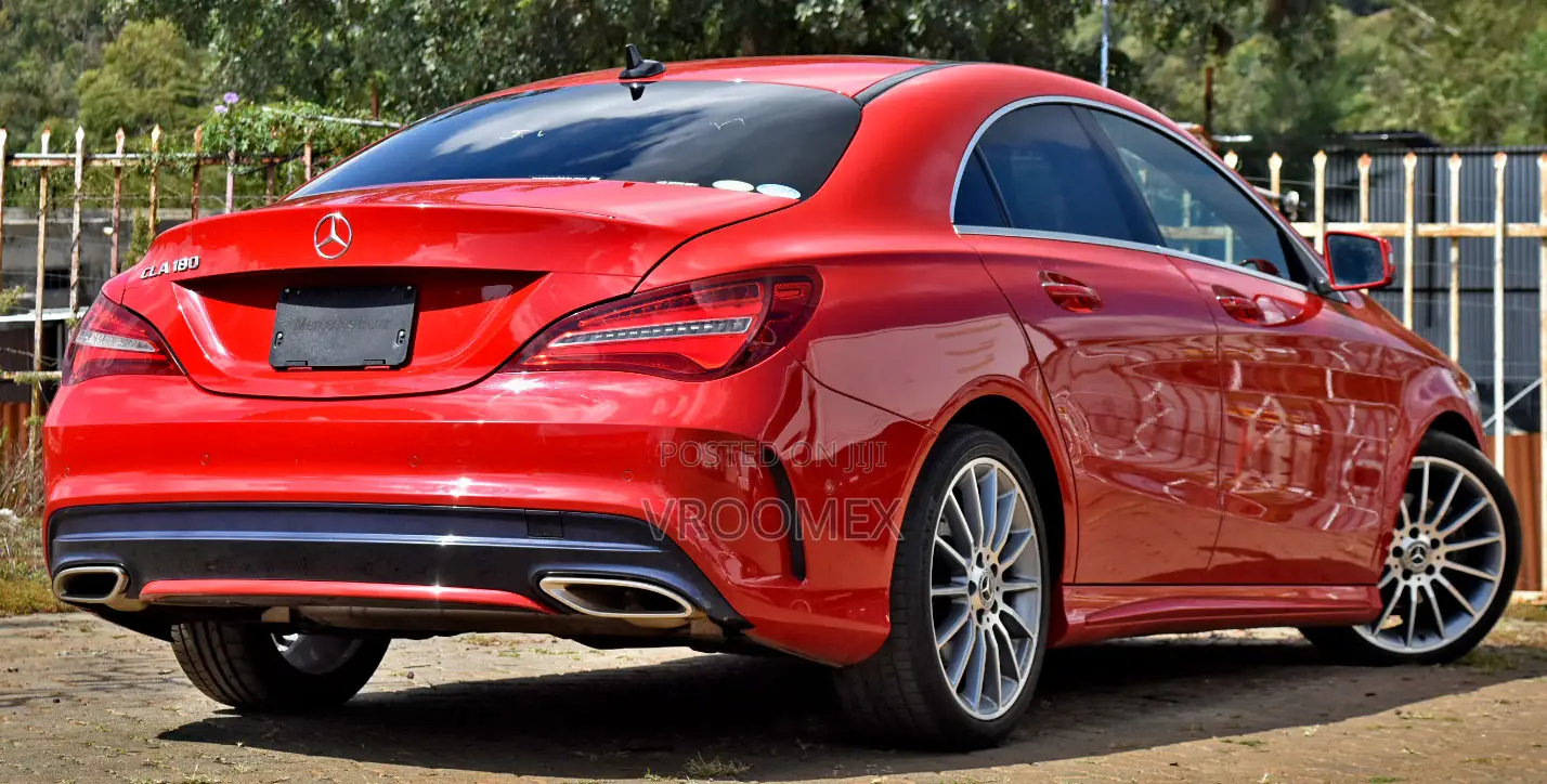 Mercedes-Benz C-Class 2018 Red