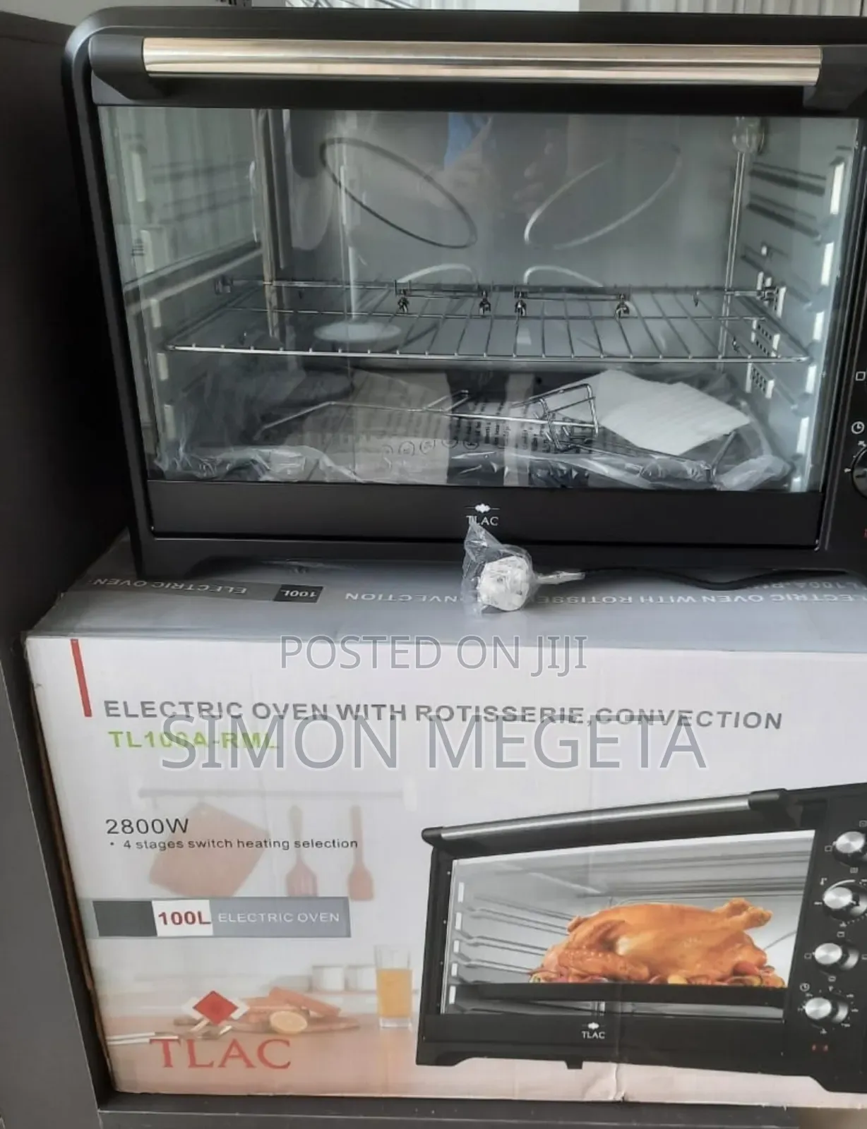 60 Litres Tlac Electric Oven With Rotisserie