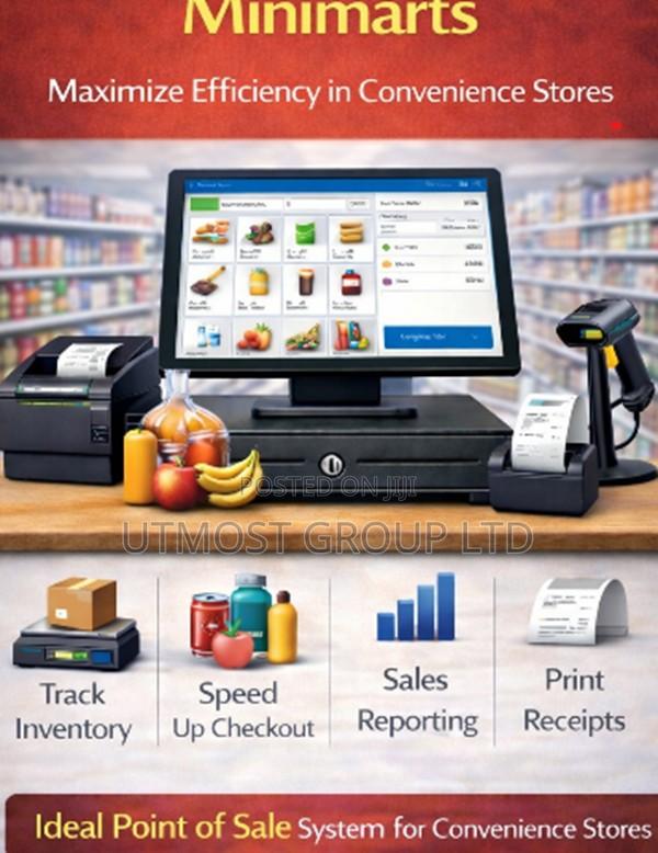 Easy Pos Software for Minimart Billing and Inventory - main view