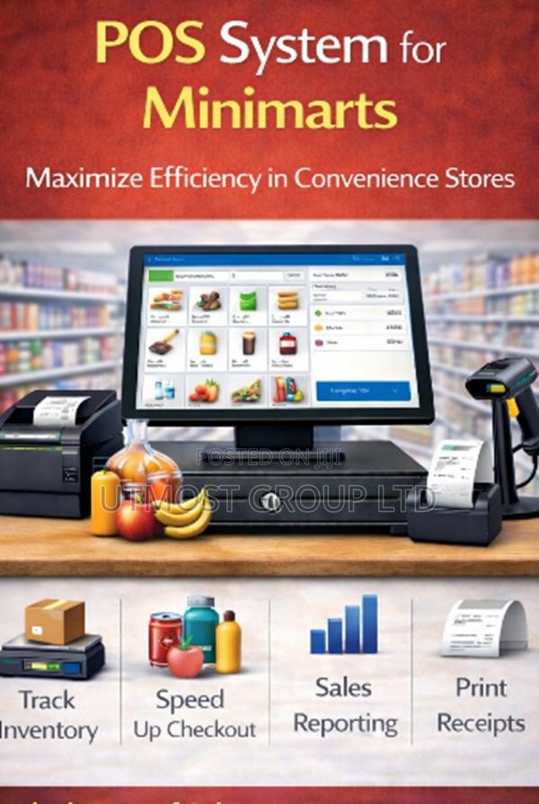 Minimart Pos System With Stock Control and Sales Reports