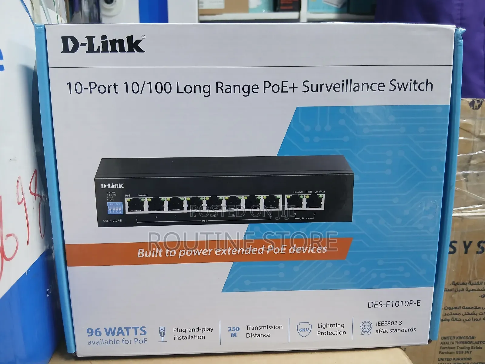 Dlink Des-F1010p-E