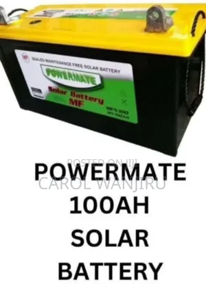 Powerful 100ah Solar Powermate Battery/100ah Powermate Solar Battery