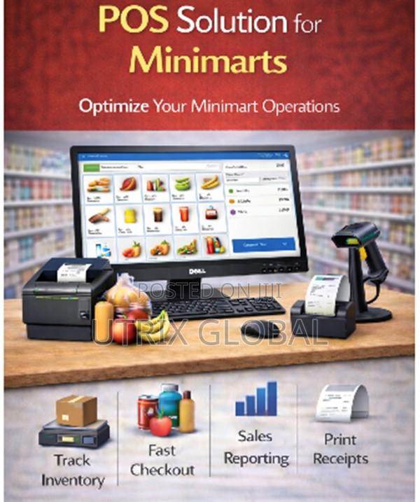 Minimart Pos System With Complete Sales And Stock Reports