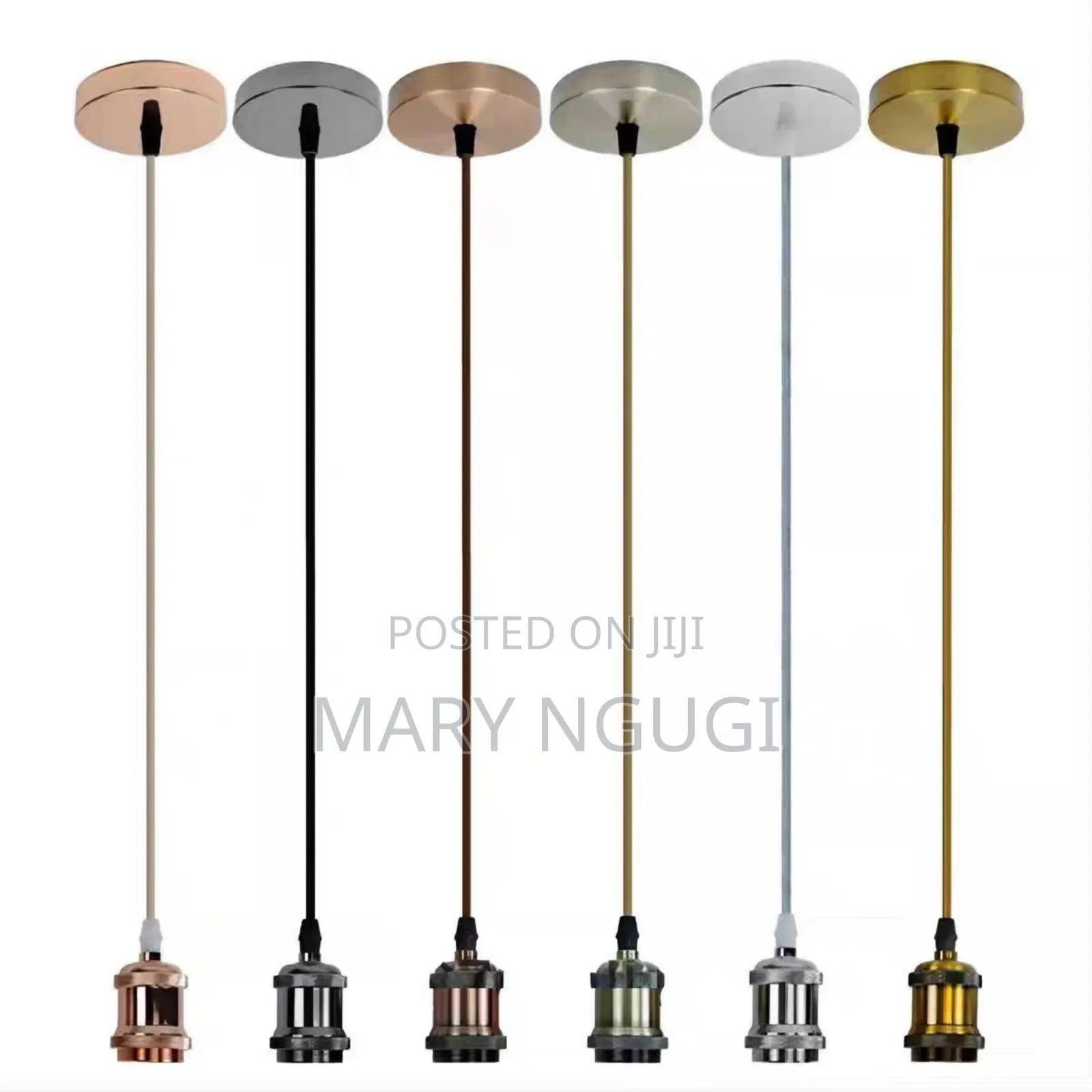 Metal Single Bulb Holders