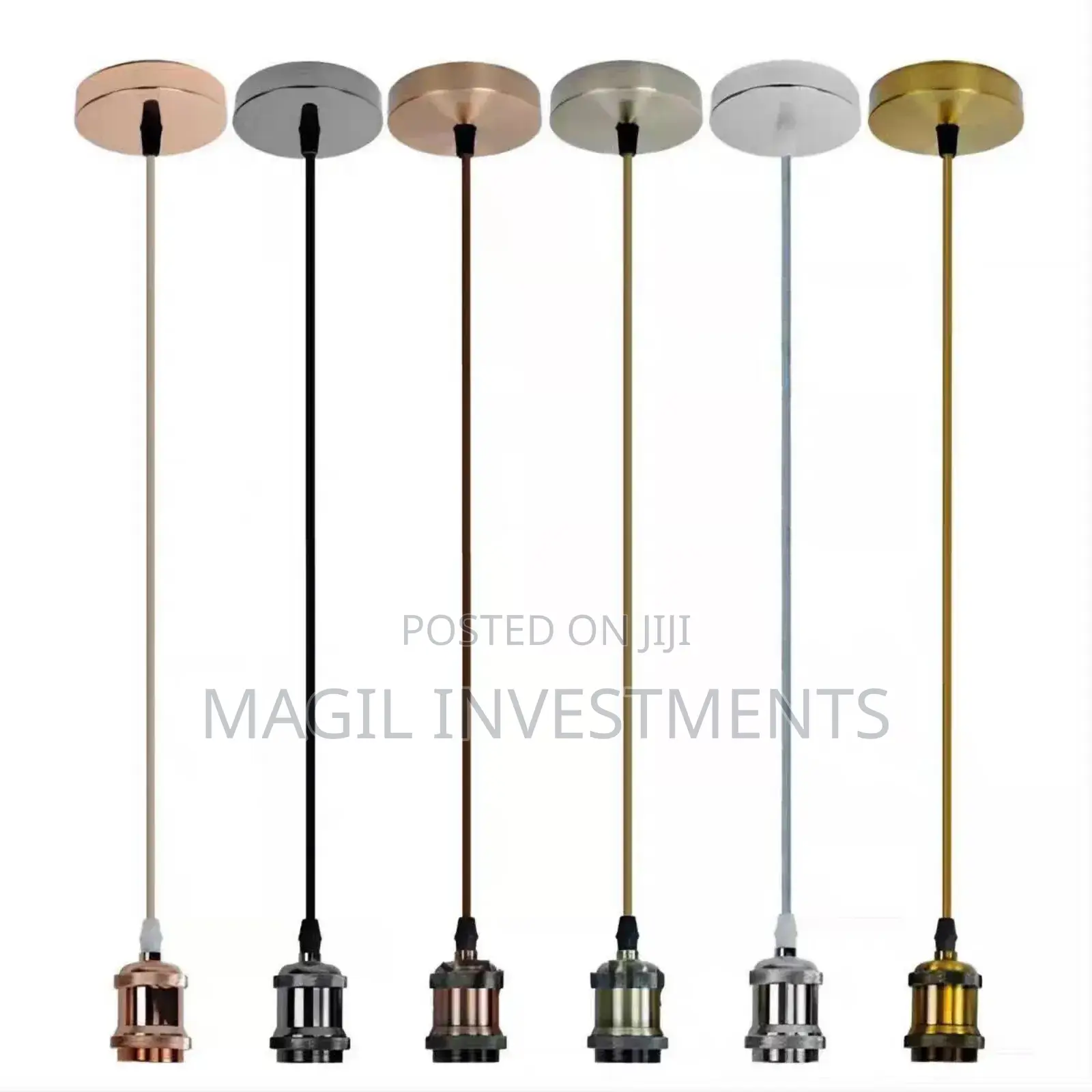 Metal Single Bulb Holders
