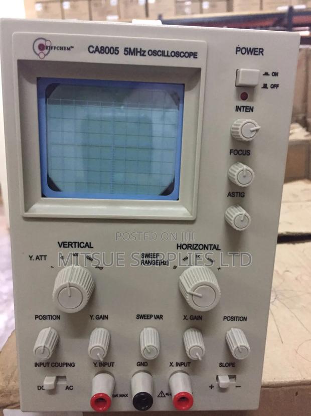 Cathode Ray Oscilloscope 5mhz, 10mhz, 20mhz - thumbnail 2