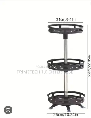 Rotating Shelves -3 Layer