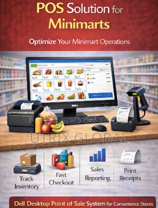 Minimart Billing Pos System With Inventory Tracking - main view
