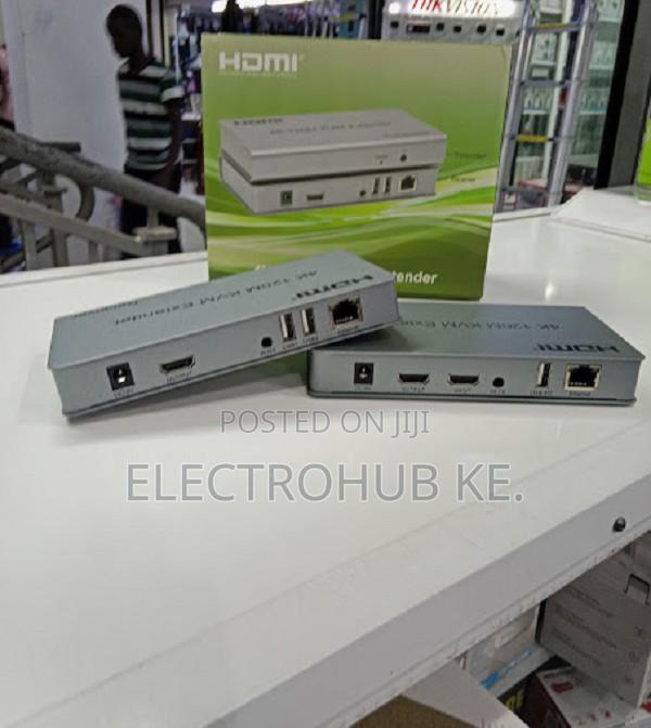 120m Kvm Extender Hdmi Extender Network Cable + Usb Mouse - main view