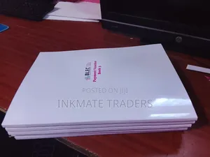 Receipt Book A4 Size With Perfect Bynding and Lamination Glossy