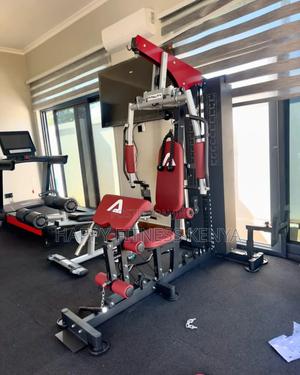 Tactical 2 Station Deluxe Home Multi Gym With Leg Press