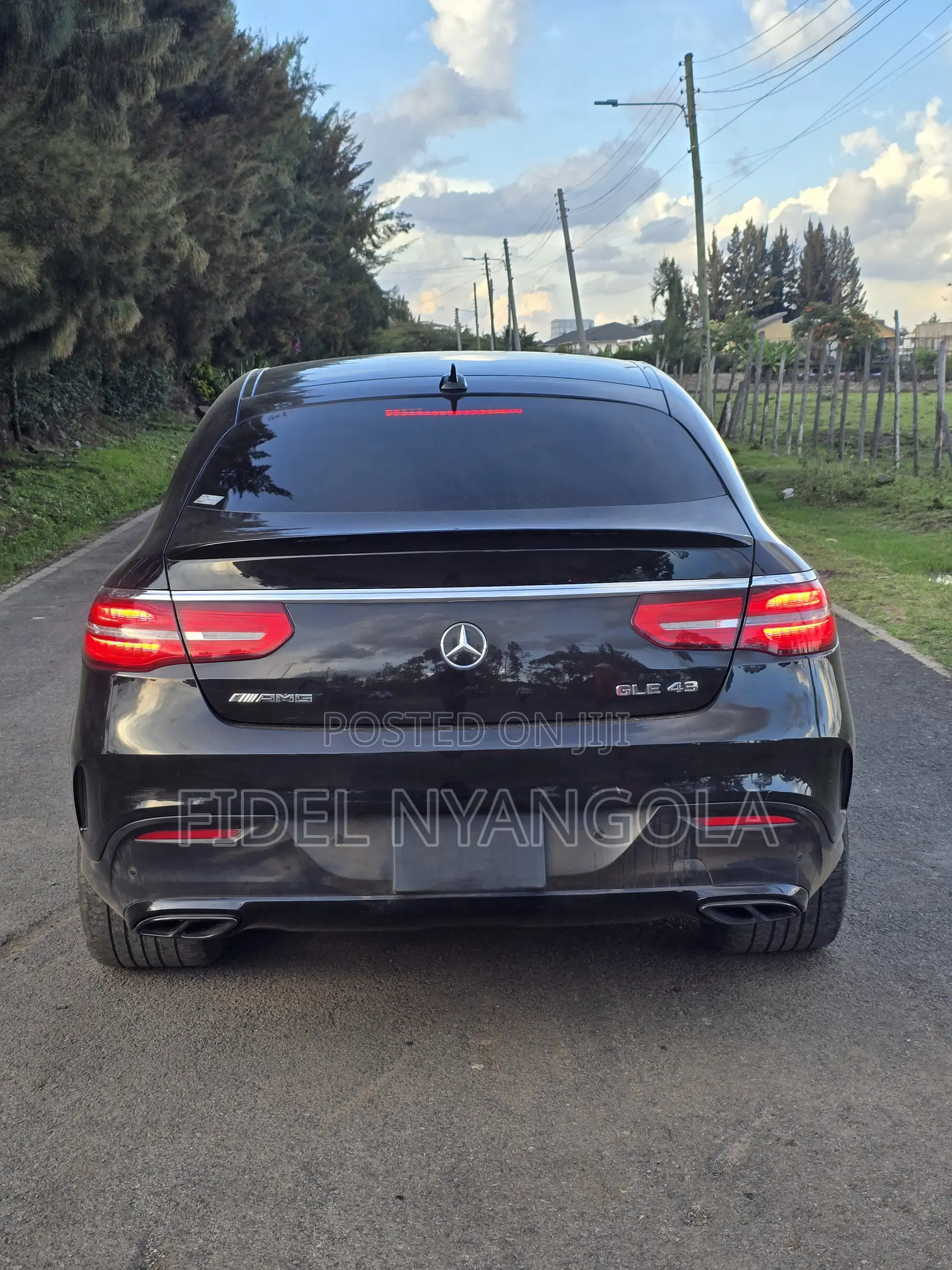 Mercedes-Benz GLE-Class AMG GLE 43 4MATIC 2017 Black