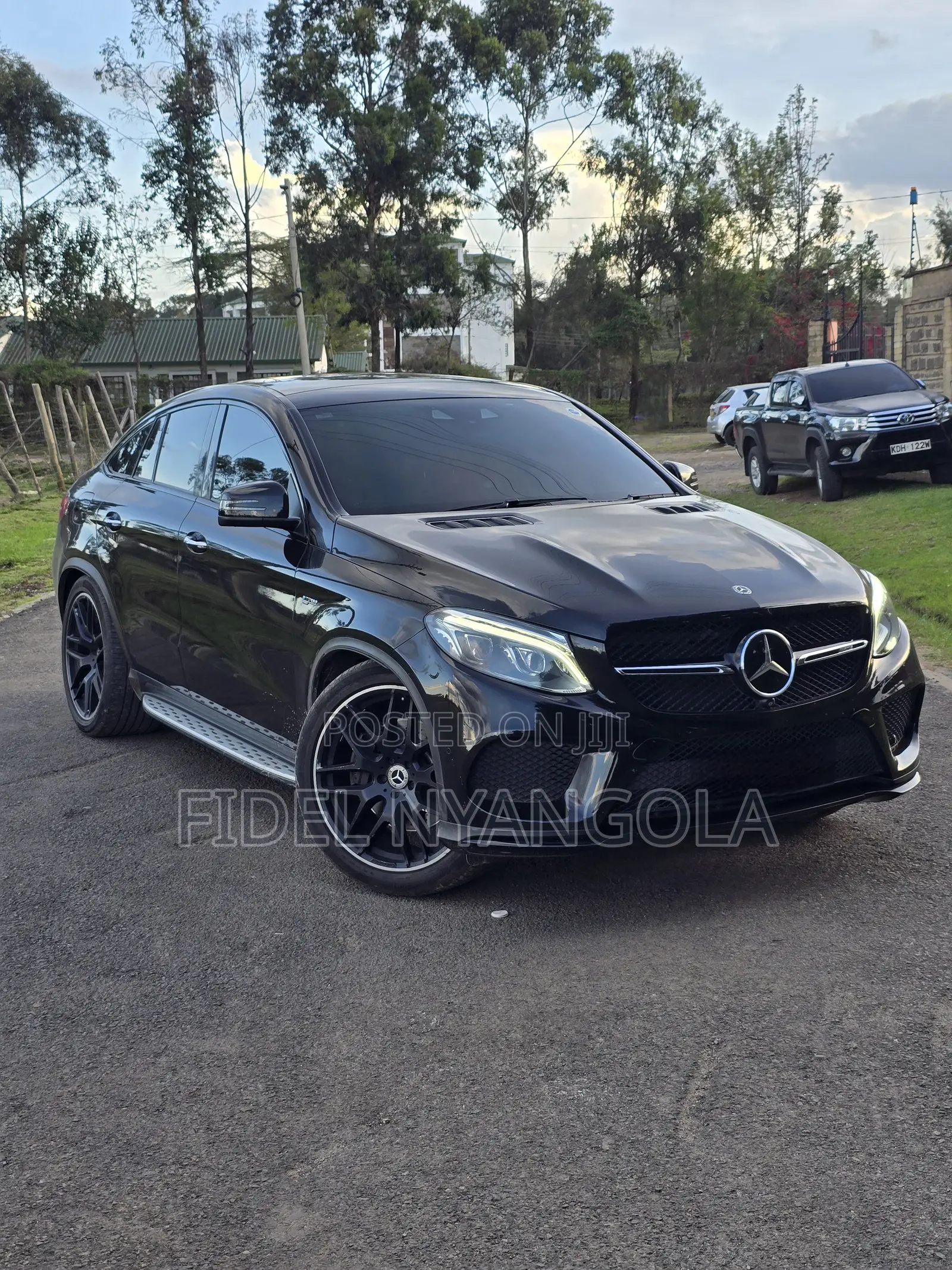 Mercedes-Benz GLE-Class AMG GLE 43 4MATIC 2017 Black