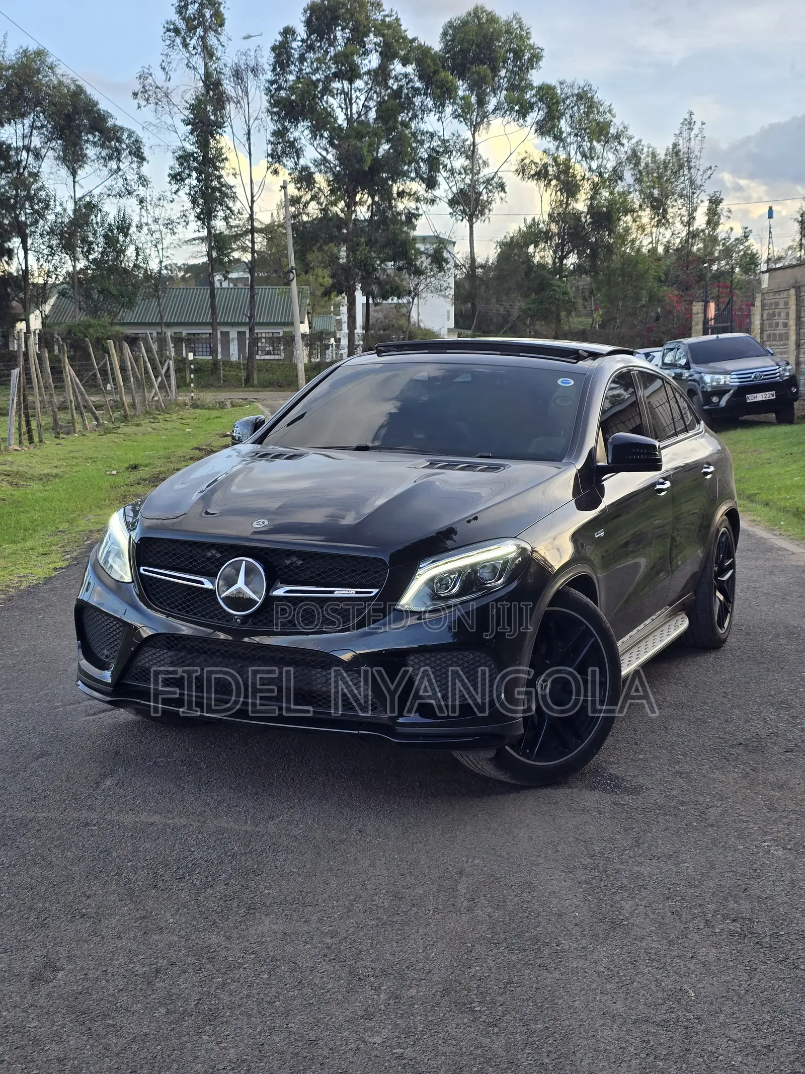 Mercedes-Benz GLE-Class AMG GLE 43 4MATIC 2017 Black