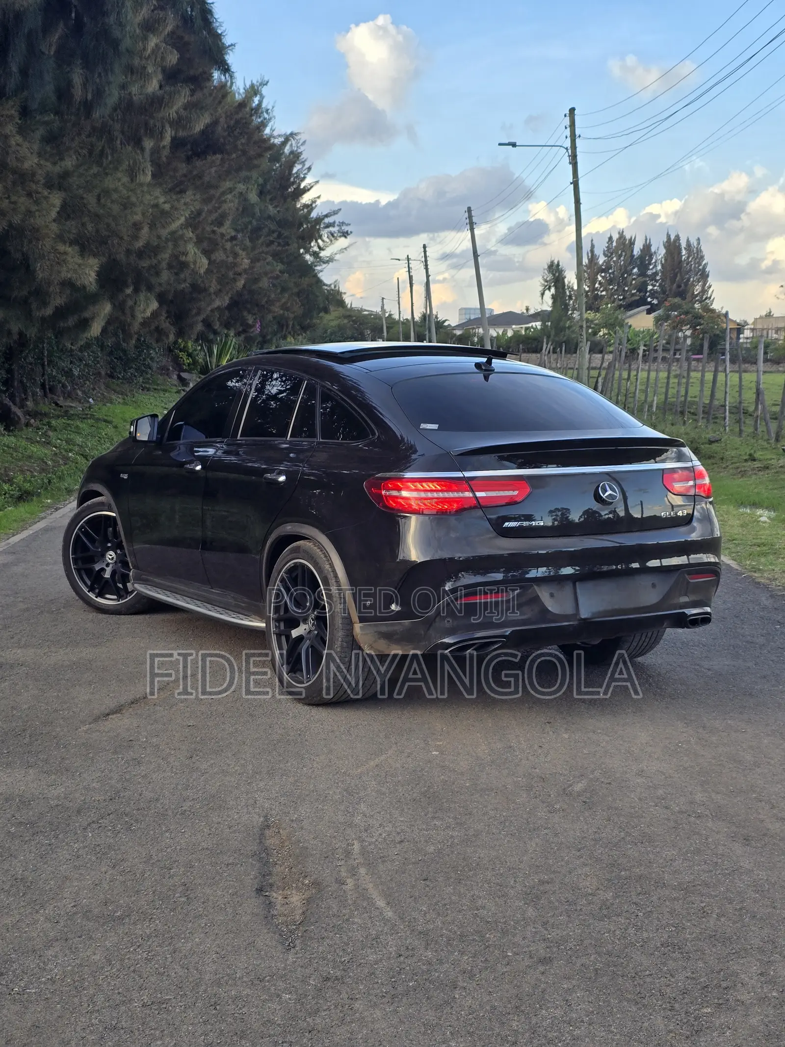 Mercedes-Benz GLE-Class AMG GLE 43 4MATIC 2017 Black