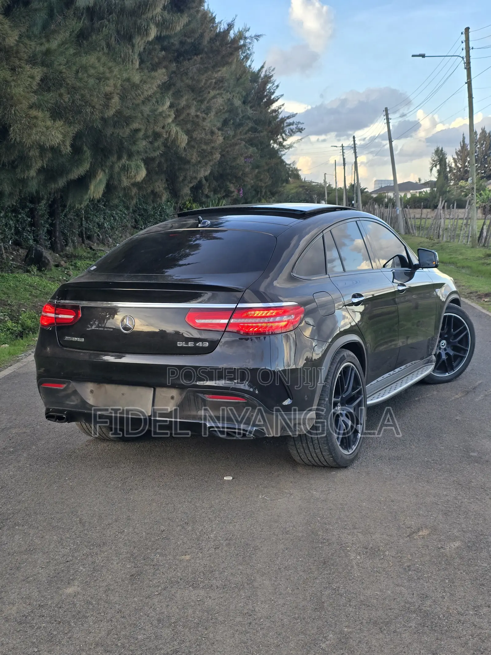 Mercedes-Benz GLE-Class AMG GLE 43 4MATIC 2017 Black