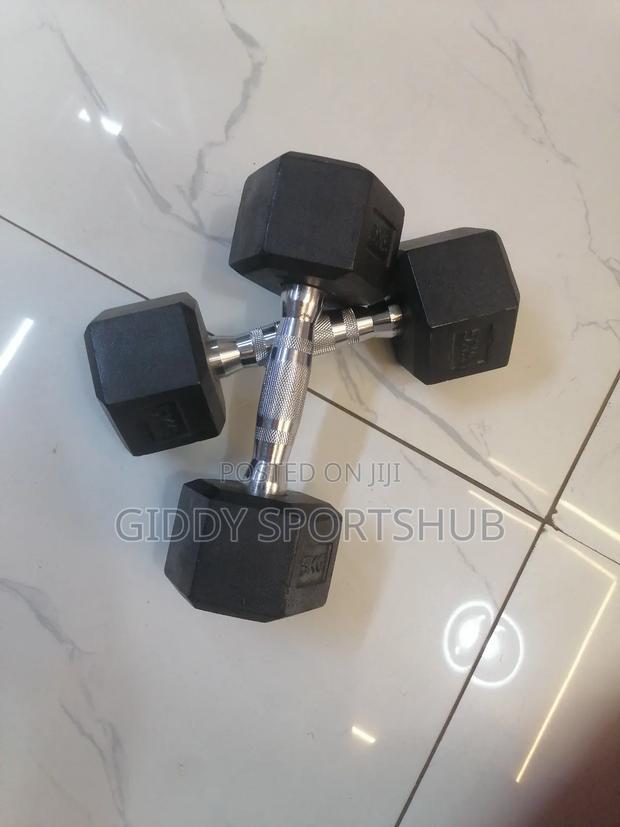 5kg Exercise Dumbbells - main view