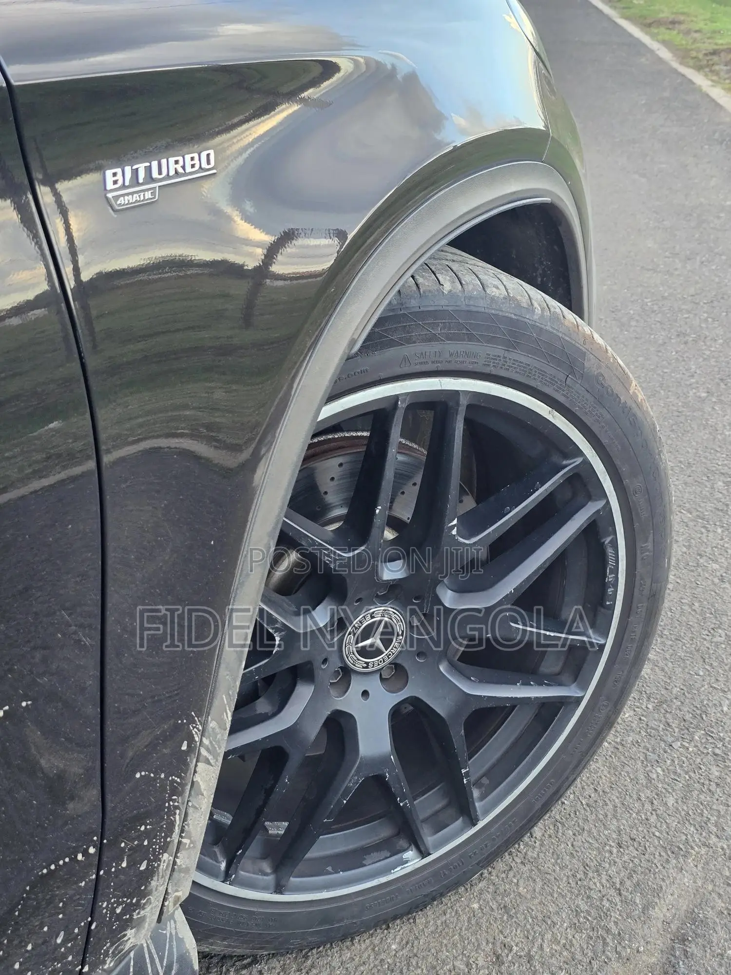 Mercedes-Benz GLE-Class AMG GLE 43 4MATIC 2017 Black
