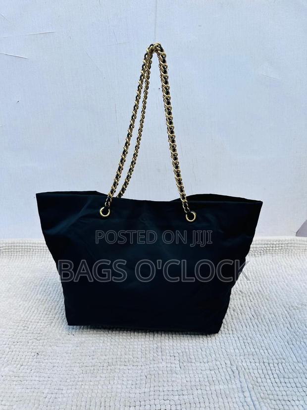 Original Tory Burch Ella Tote Bag With Gold Chain - thumbnail 5