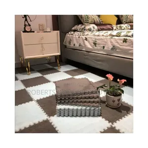 High Density Cozy Interlocking Plush Foam Floor Mats