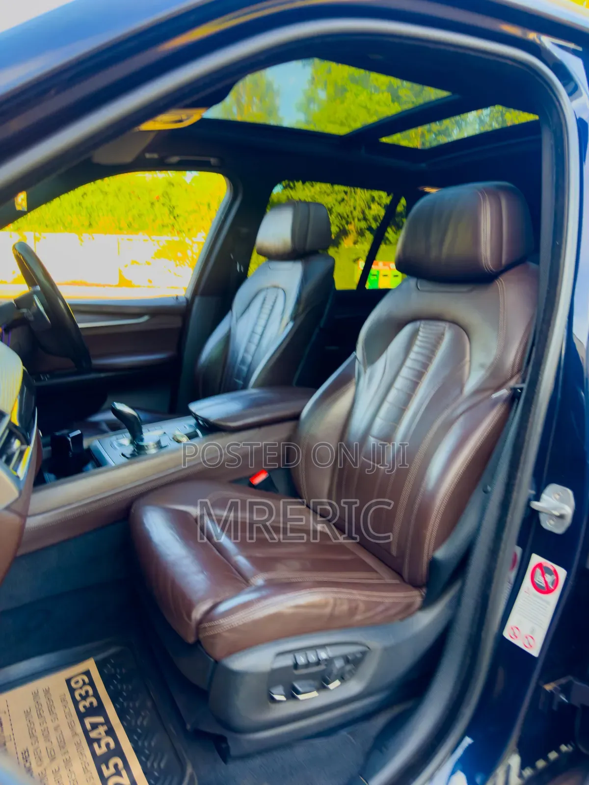 BMW X5 xDrive50i 4dr SUV AWD (4.4L 8cyl Turbo 8A) 2015 Blue