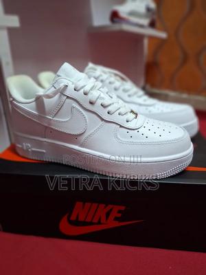Airforce One All White Sneakers - thumbnail 2