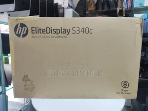 Hp Elitedisplay S340c 86, 4-Cm, 34-Inch Curved Monitor