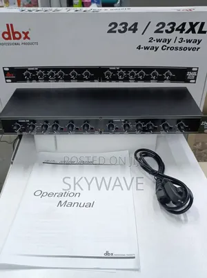 DBX 2, 3, 4way Crossover