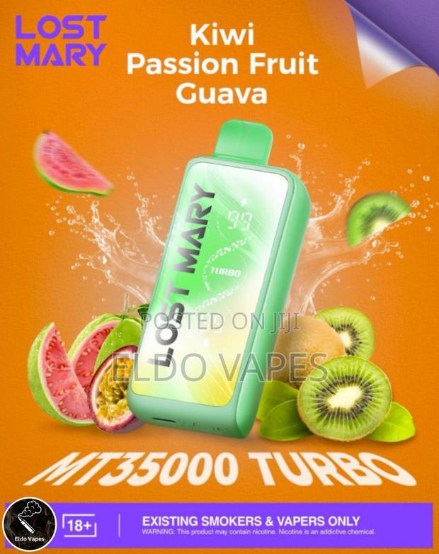 Lost Mary Mt 35000 Puffs Rechargeable Vape - Kiwi Passion Fruit Guava