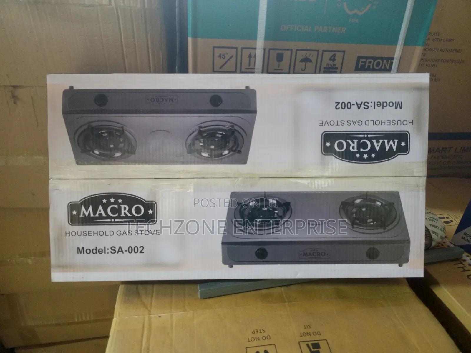 Nunix Macro 2 Burner Stainless Cooker 