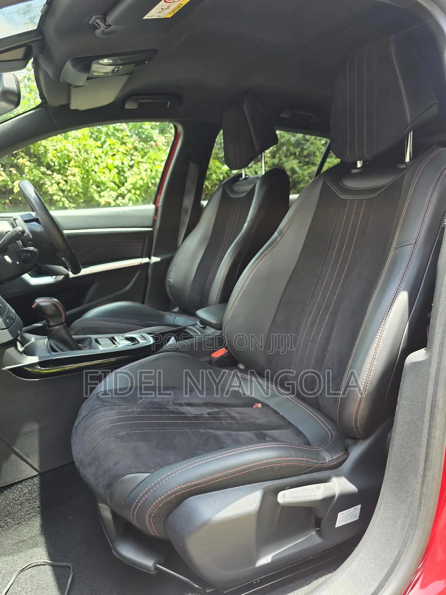 Peugeot 308 2017 Red