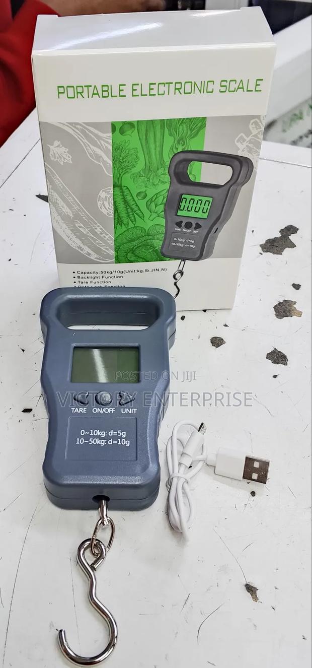 Recheargable Scale 50kg - main view