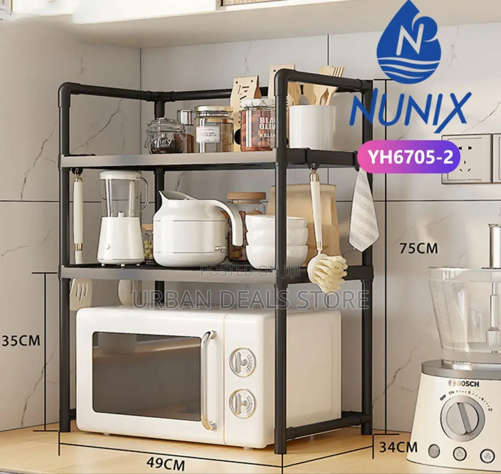 3 Tiers Multipurpose Microwave Organizer