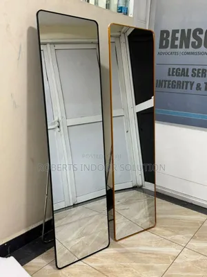Sleek Ling-Long Aluminium Mirror