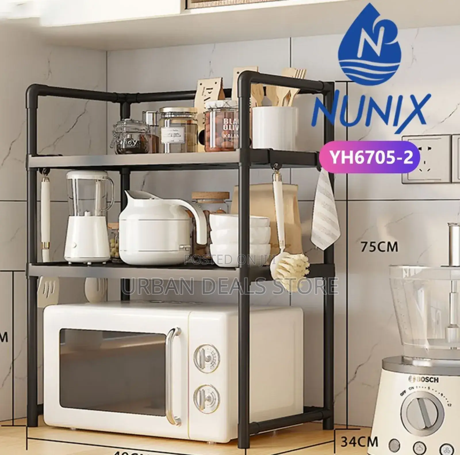 3 Multipurpose Microwave Organizer Nunix