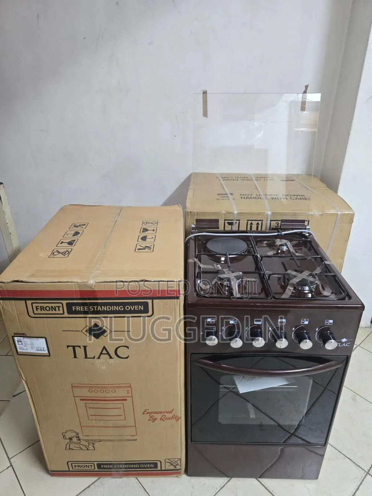 50*55 Tlac 3+1 Standing Cooker With Gas Sensor