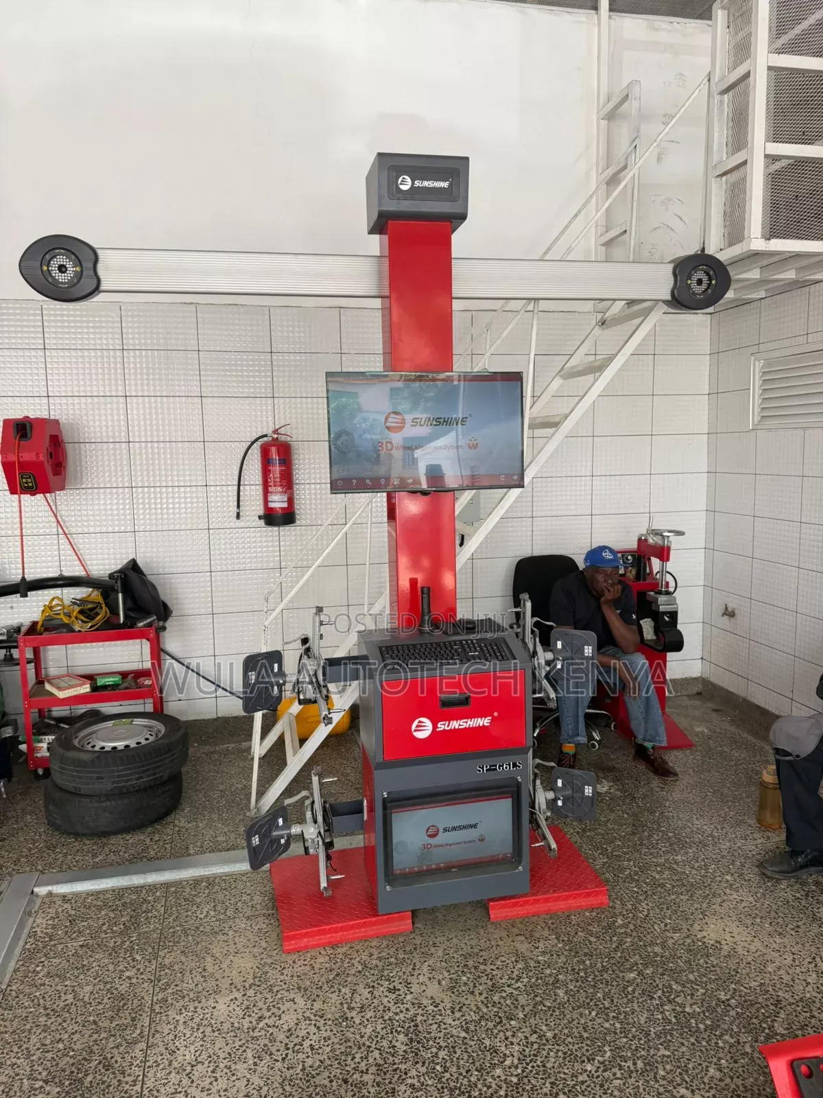 3d Designed Wheel Alignment Sp-G6ls Machine Sunshine Wula