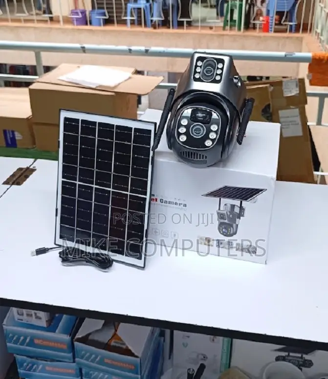 Ip66 Waterproof Rating 12mp 4g PTZ Rotating Dual Lens