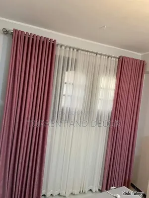 Beautiful Pink Colour Curtains for Your House