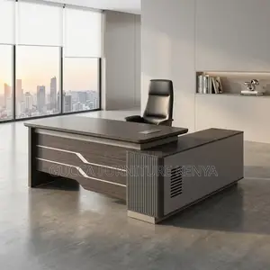 Directors 180cm L-shaped Executive Table