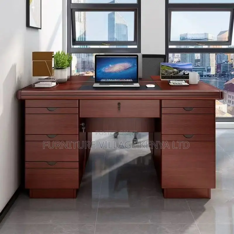 Office Desk ; 1.2 Meter Executive Office Desk With Drawers