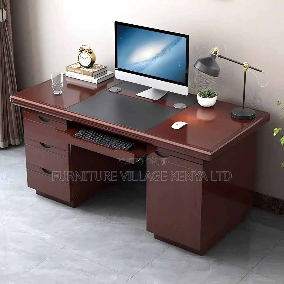 Office Desk ; 1.2 Meter Executive Office Desk With Drawers