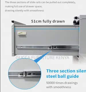 4-drawer Steel Office Filling Locker Cabinet
