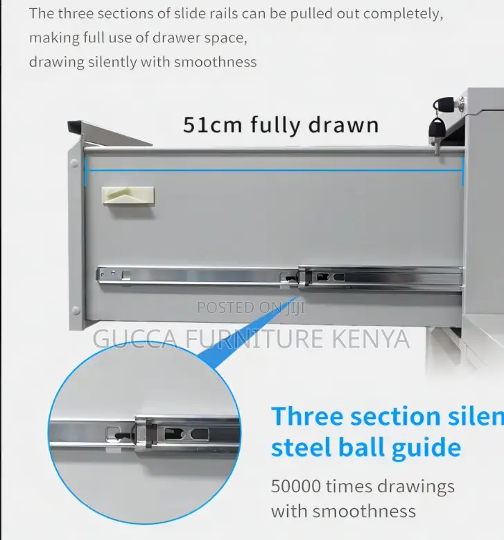 4-drawer Steel Office Filling Locker Cabinet