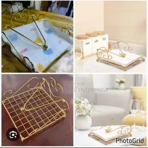 Metallic Saviette Holder