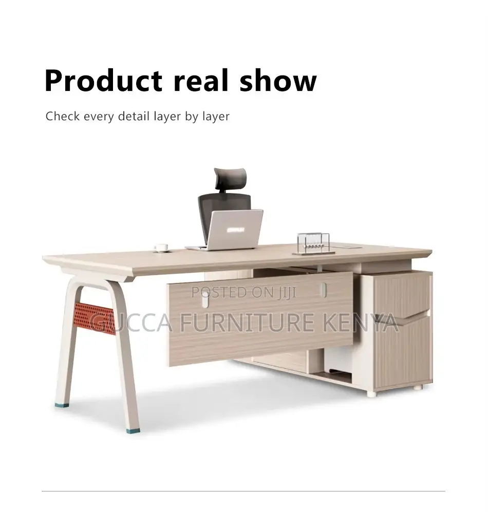 180cm Imported Executive Office L-shaped Table