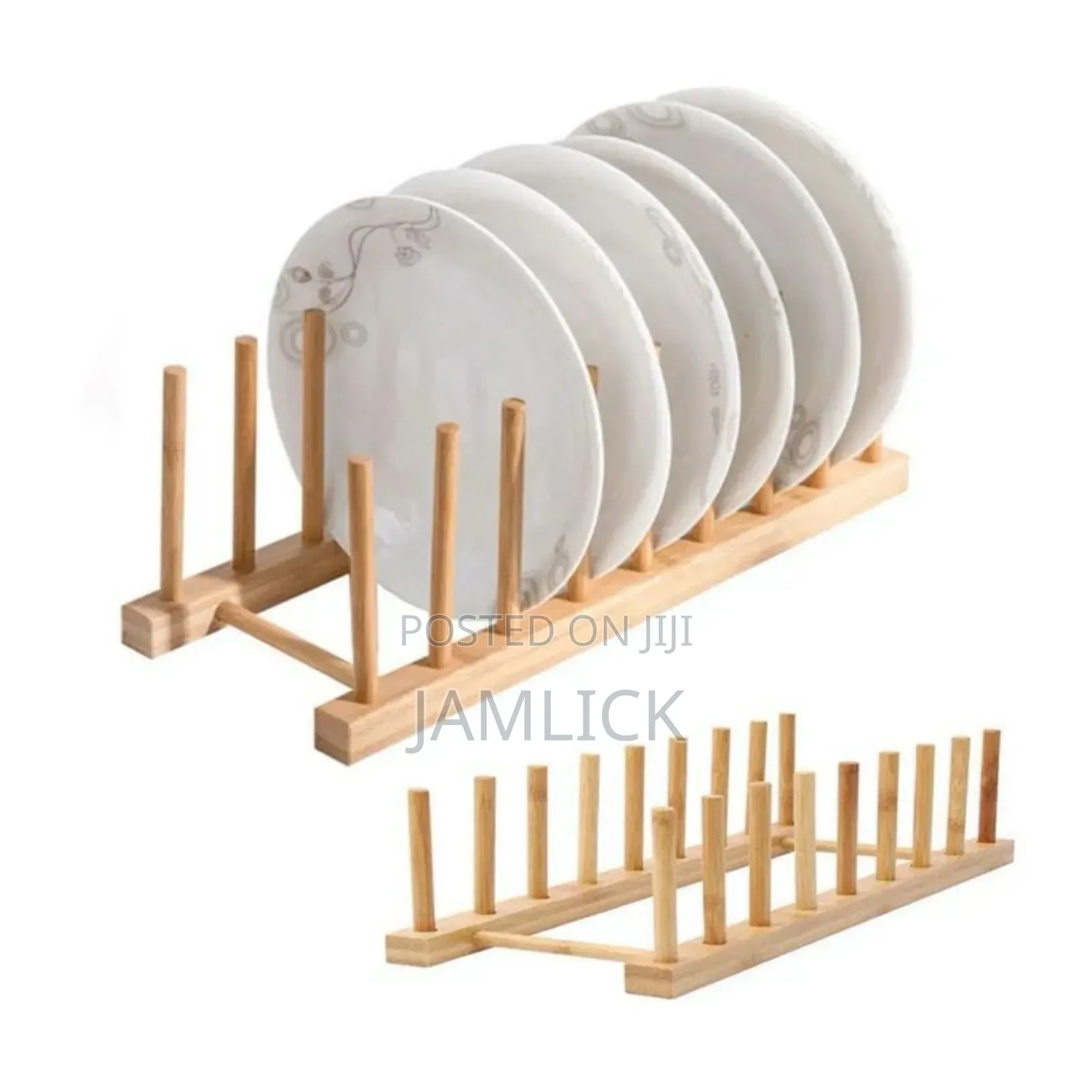 14 Plates Bamboo Plate Holder – Av