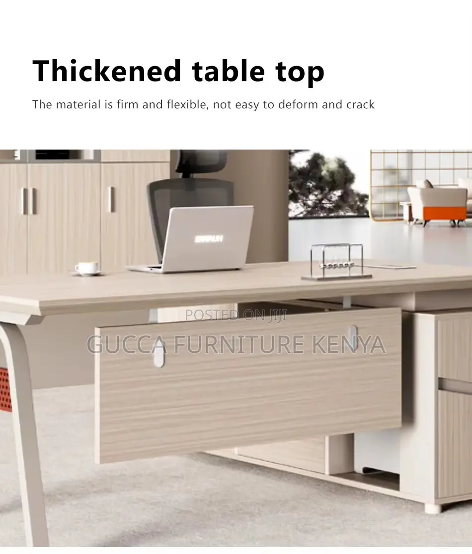 180cm Imported Executive Office L-shaped Table